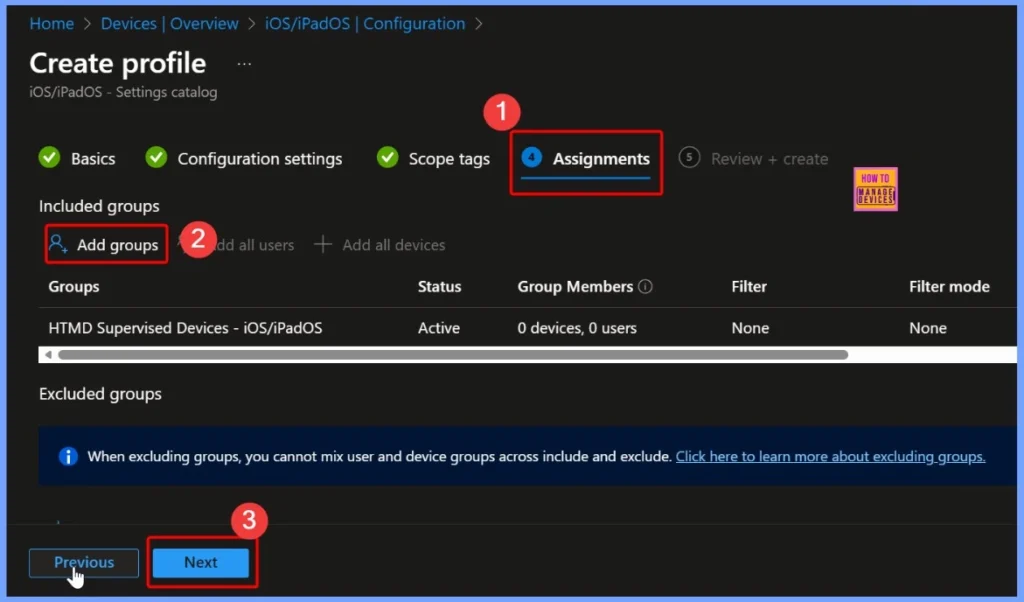 Block Mail Privacy Protection on iOS Devices using Intune Policy 8 Block Mail Privacy Protection on iOS Devices using Intune Policy - Fig.8