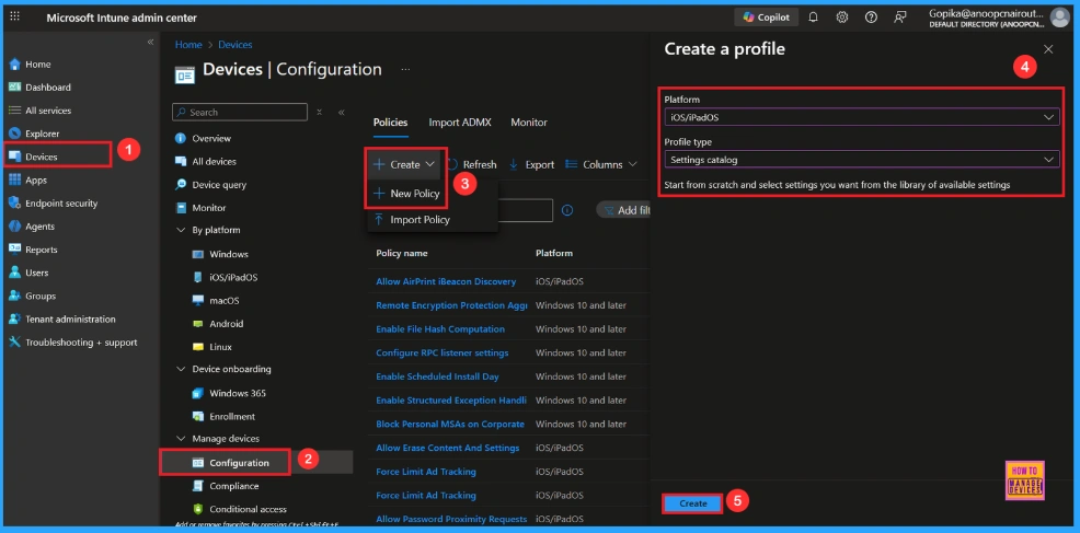 Control Keyboard Auto correction on Supervised iOS Devices using Intune - Fig.1