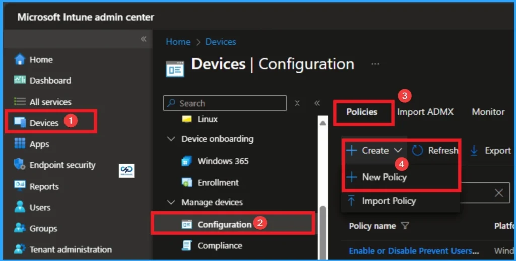 Disable Client Drive Redirect Mapping in Remote Desktop Services Session using Intune - Fig.2