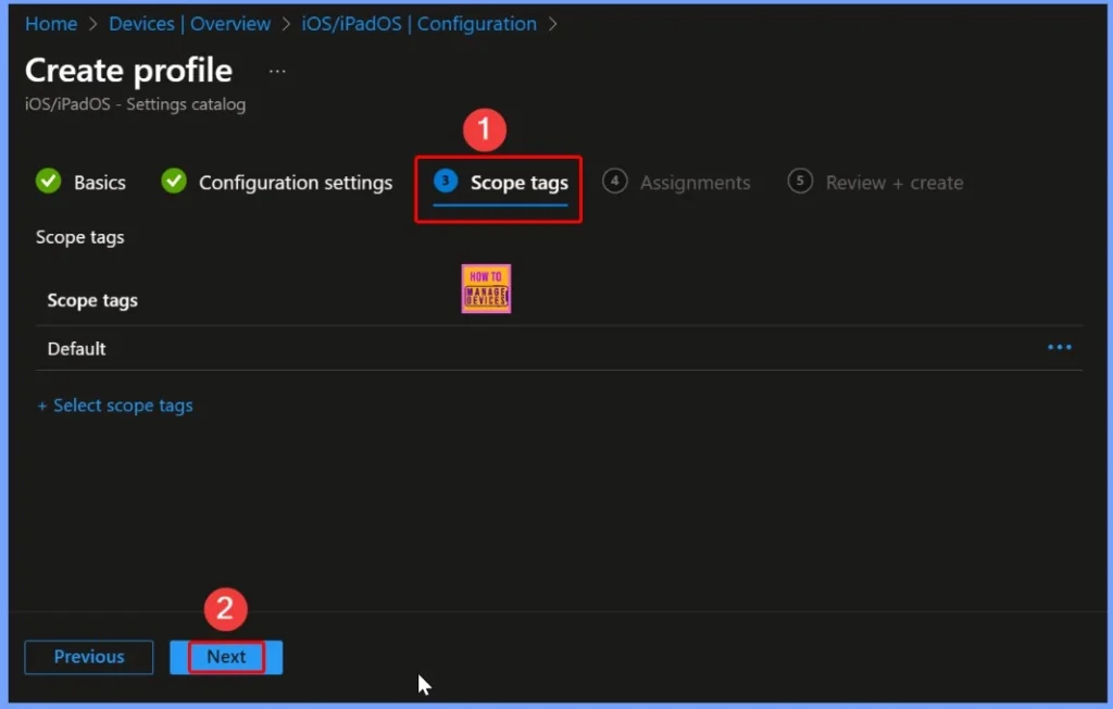 Enable Lock Screen Control Center on iOS using Intune Device Restrictions Policy - Fig.7