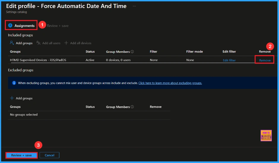 Enforcing Automatic Date and Time for Supervised iOS Devices using Intune 10 Enforcing Automatic Date and Time for Supervised iOS Devices using Intune - Fig.10