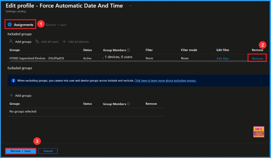Enforcing Automatic Date and Time for Supervised iOS Devices using Intune 11 Enforcing Automatic Date and Time for Supervised iOS Devices using Intune - Fig.10