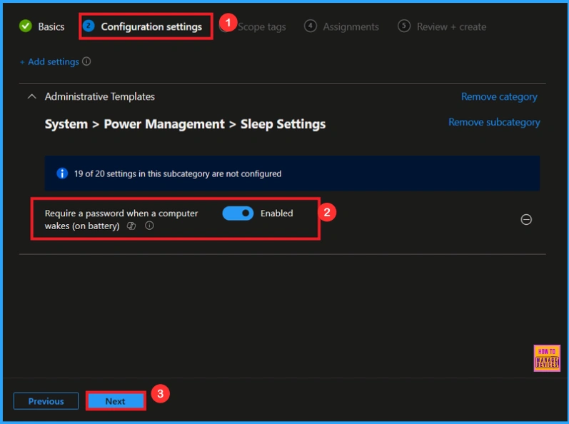 Enforcing Password Prompt on Wake for Stronger Security using Intune 6 Enforcing Password Prompt on Wake for Stronger Security using Intune - Fig.5