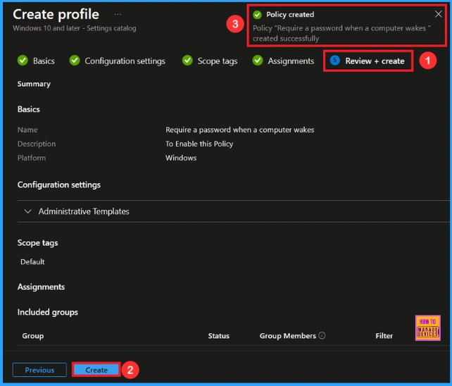 Enforcing Password Prompt on Wake for Stronger Security using Intune 9 Enforcing Password Prompt on Wake for Stronger Security using Intune - Fig.8