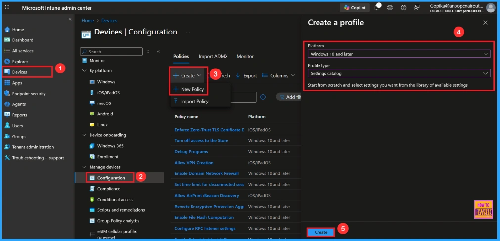 Enforcing Password Prompt on Wake for Stronger Security using Intune 2 Enforcing Password Prompt on Wake for Stronger Security using Intune - Fig.1