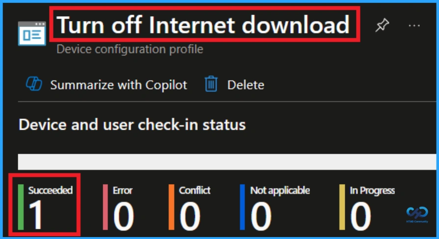 Enhancing Windows Security by Controlling Web Publishing Providers using Intune 10 Enhancing Windows Security by Controlling Web Publishing Providers using Intune -Fig.9