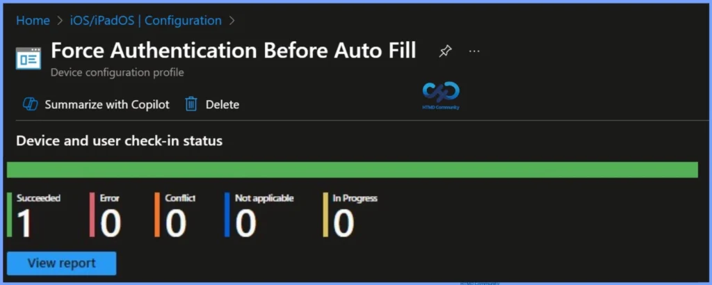 Force Authentication Before AutoFill on iOS and iPadOS using Intune Policy 10 Force Authentication Before AutoFill on iOS and iPadOS using Intune Policy - Fig.10