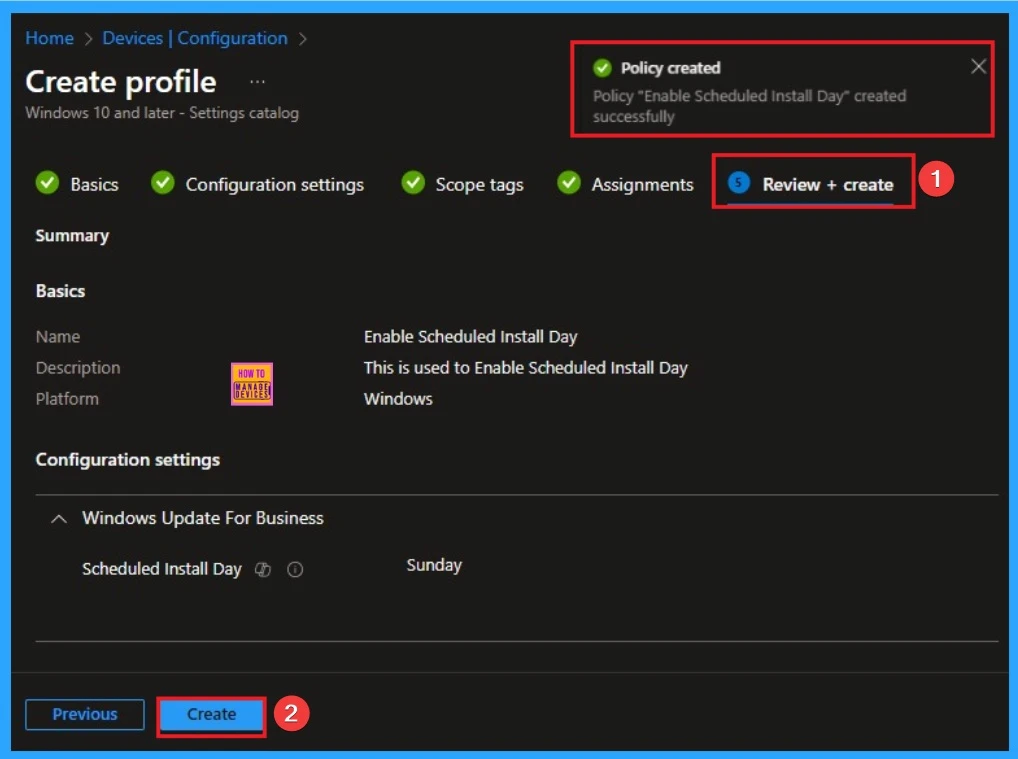 How to Automate Daily Windows Update Reboot with Intune - Fig.8