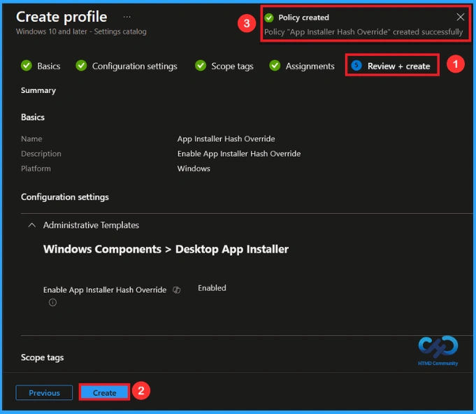How to Control SHA256 Validation in Windows Package Manager using Intune - Fig.8