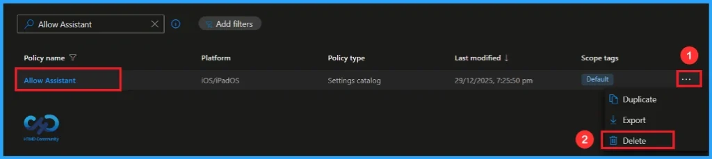 How to Disable Siri When the Device Is Locked on iOS using Intune - Fig.11