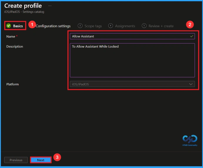 How to Disable Siri When the Device Is Locked on iOS using Intune - Fig.2