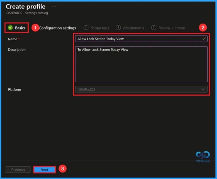 How to Manage Today View on the iOS Lock Screen using Intune - Fig.2