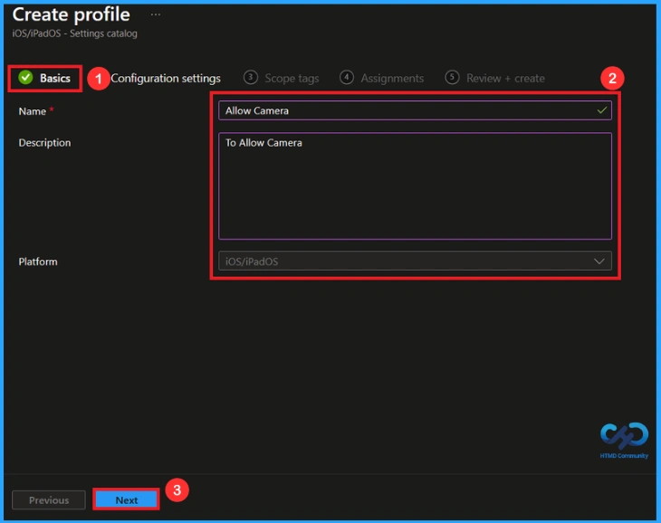 How to Restrict Camera Access on Supervised iOS Devices using Intune - Fig.2
