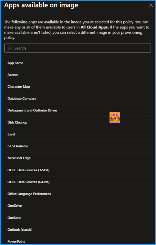 How to Set Up Windows 365 Cloud Apps Using Microsoft Intune 5 How to Set Up Windows 365 Cloud Apps Using Microsoft Intune. Fig. 5