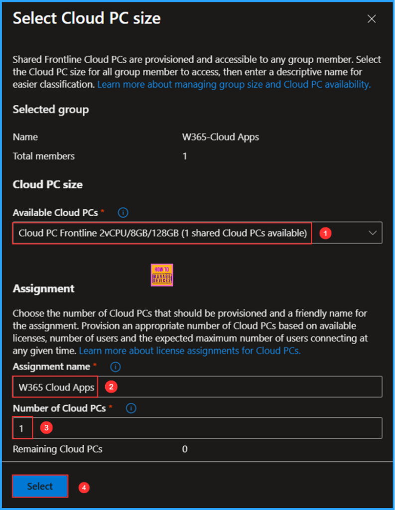How to Set Up Windows 365 Cloud Apps Using Microsoft Intune 9 How to Set Up Windows 365 Cloud Apps Using Microsoft Intune. Fig. 9