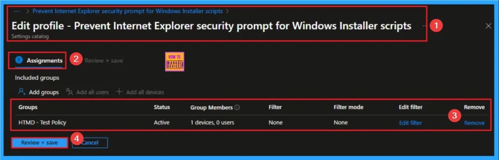 Prevent Internet Explorer Security Prompt for Windows Installer Scripts using Intune 12 Prevent Internet Explorer Security Prompt for Windows Installer Scripts using Intune - Fig.12