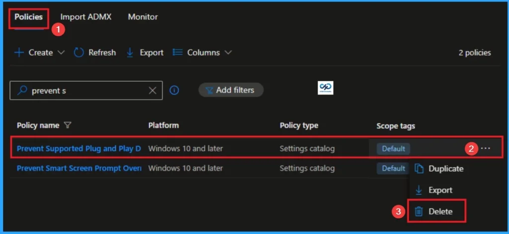 Prevent Supported Plug and Play Device Redirection in Remote Desktop Services Sessions using Intune 12 Prevent Supported Plug and Play Device Redirection in Remote Desktop Services Sessions using Intune - Fig.12