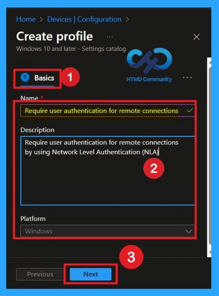 Protect Sensitive Data in Transit with Network Level Authentication using Intune Policy -Fig.2