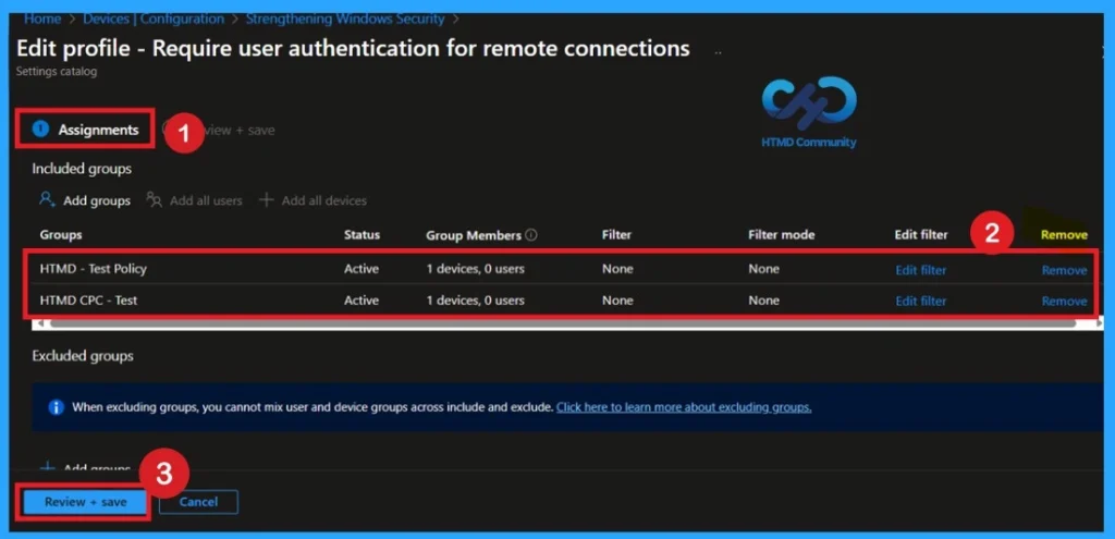 Protect Sensitive Data in Transit with Network Level Authentication using Intune Policy -Fig.11