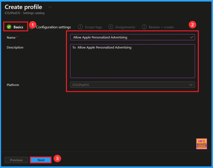 Protecting Apple Users from Personalized Ad Tracking Risks using Intune 2 Protecting Apple Users from Personalized Ad Tracking Risks using Intune - Fig.2