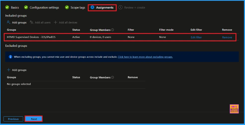 Protecting Apple Users from Personalized Ad Tracking Risks using Intune 7 Protecting Apple Users from Personalized Ad Tracking Risks using Intune - Fig.7