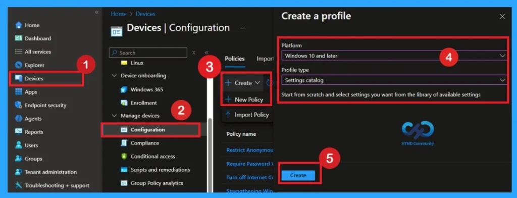 Reducing Security Risks by Restricting Anonymous Access Using Intune Policy -Fig.2