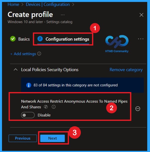 Reducing Security Risks by Restricting Anonymous Access Using Intune Policy -Fig.5