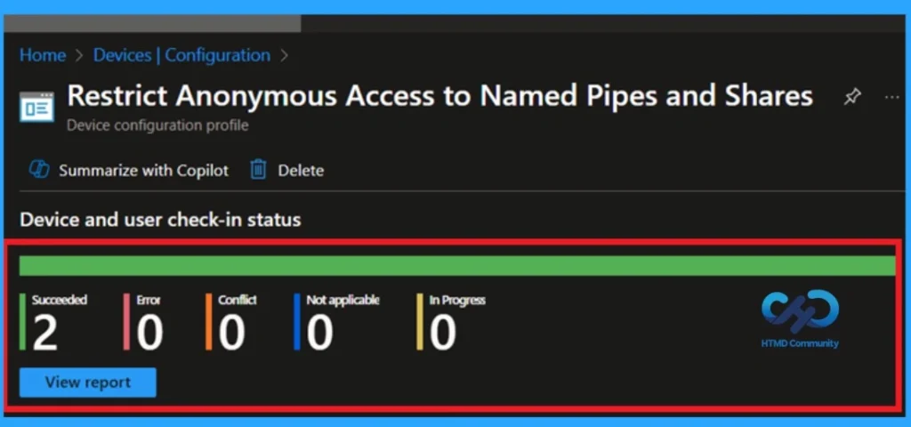 Reducing Security Risks by Restricting Anonymous Access Using Intune Policy -Fig.10