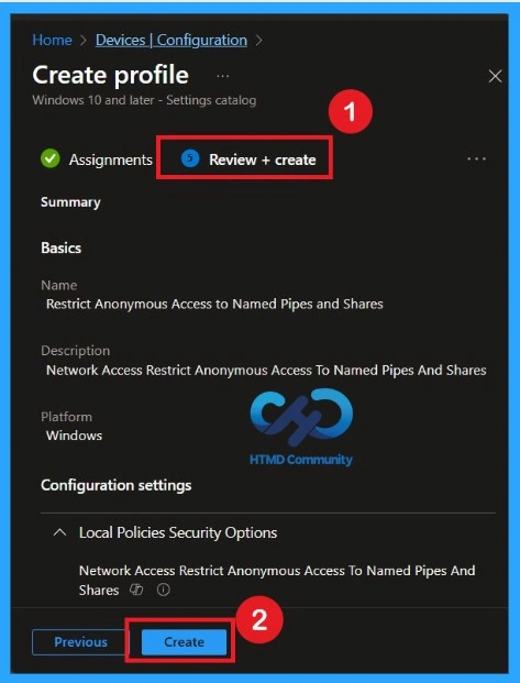 Reducing Security Risks by Restricting Anonymous Access Using Intune Policy -Fig.9
