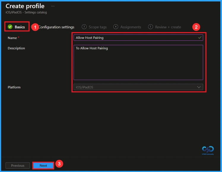 Restrict Host Pairing for Better iOS Device Security using Intune - Fig.2