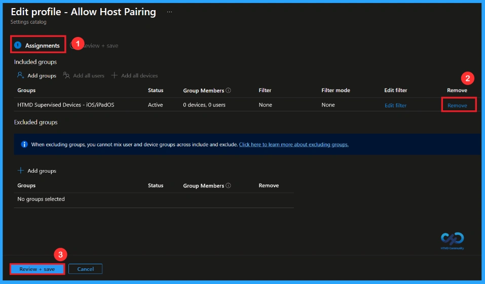 Restrict Host Pairing for Better iOS Device Security using Intune - Fig.10