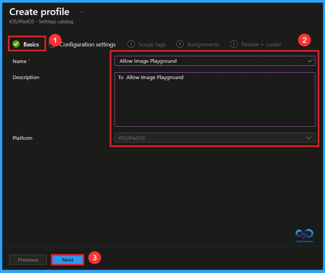 Restrict Image Generation on iOS Devices using Intune 3 Restrict Image Generation on iOS Devices using Intune - Fig.2