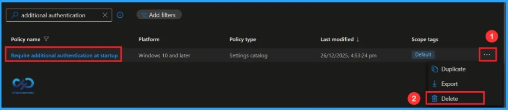 Secure Windows Devices with BitLocker Startup Authentication using Intune - Fig.11