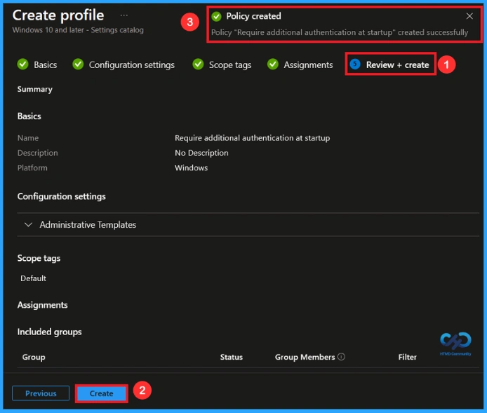 Secure Windows Devices with BitLocker Startup Authentication using Intune - Fig.8