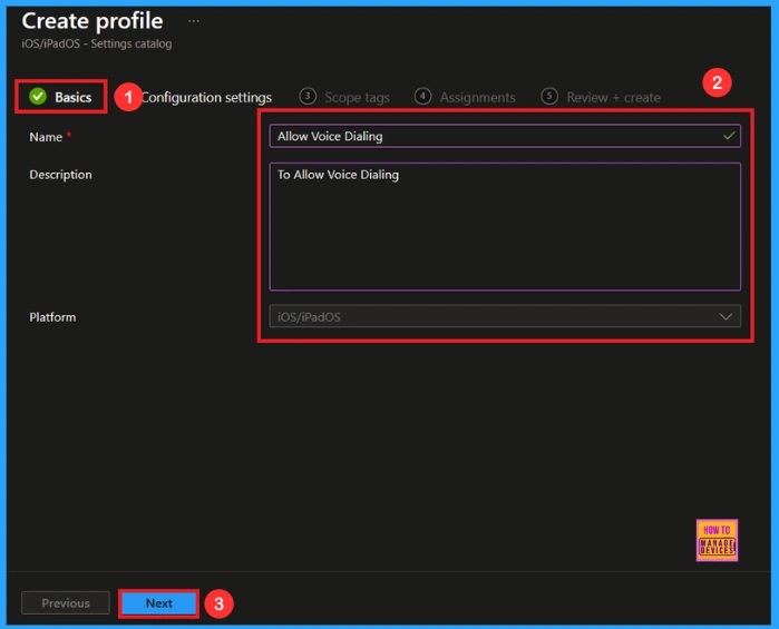 Secure iOS Devices by Blocking Call Initiation using Intune - Fig.2