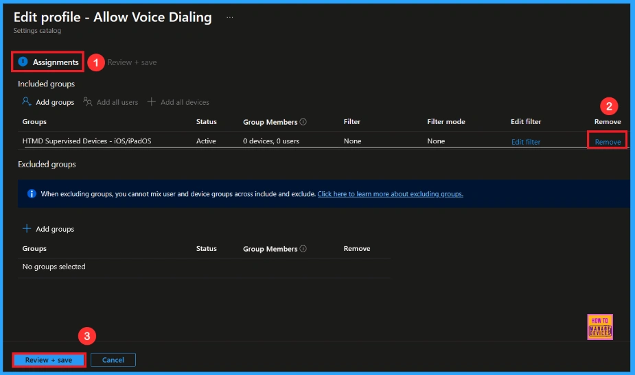 Secure iOS Devices by Blocking Call Initiation using Intune - Fig.10