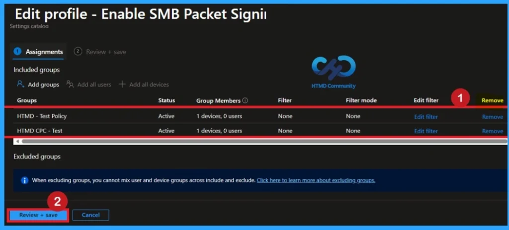 Securing SMB Communication with Intune Using Digitally Sign Communications Policy- Fig.10