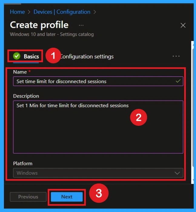 Managing Disconnected Remote Desktop Sessions for Security and Resource Optimization Using Intune Policy -Fig.2