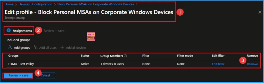 Step-by-Step Intune Guide to Block Personal MSAs on Corporate Windows Devices - Fig14