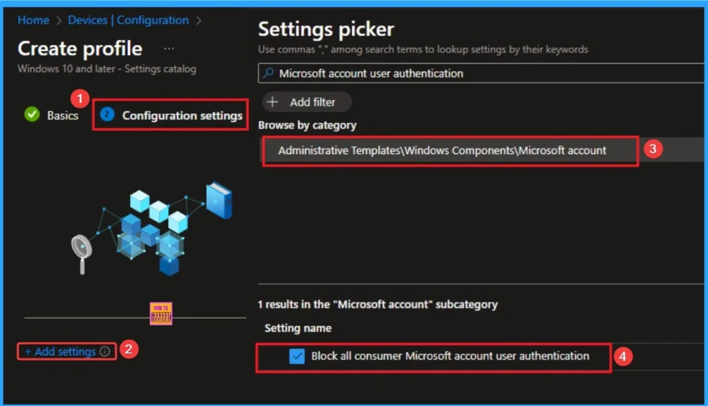 Step-by-Step Intune Guide to Block Personal MSAs on Corporate Windows Devices - Fig4