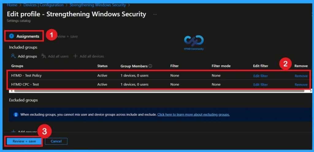 Strengthening Windows Security by Disabling Anonymous SAM Enumeration using Intune Policy -Fig.11