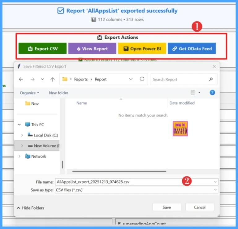 HTMD Community Free Python Intune Tool | HTMD - Microsoft Intune Reports Export Tool v1.0. 7 HTMD Community Free Python Intune Tool | HTMD - Microsoft Intune Reports Export v1.0 Tool. Fig-07
