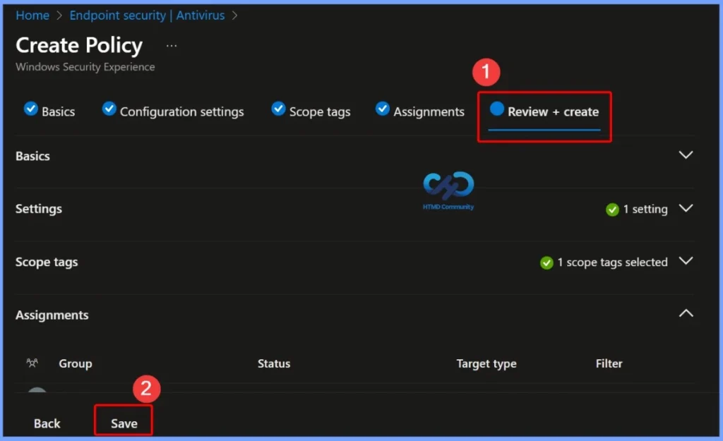 How to Configure Account Protection Area Visibility in Windows Security using Intune Policy - Fig.7