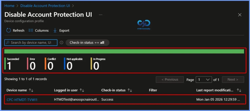 How to Configure Account Protection Area Visibility in Windows Security using Intune Policy - Fig.8