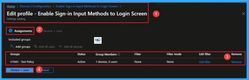 Control Sign-in Input Methods to Login Screen for Standardize the Windows Sign-In Experience using Intune - Fig.12