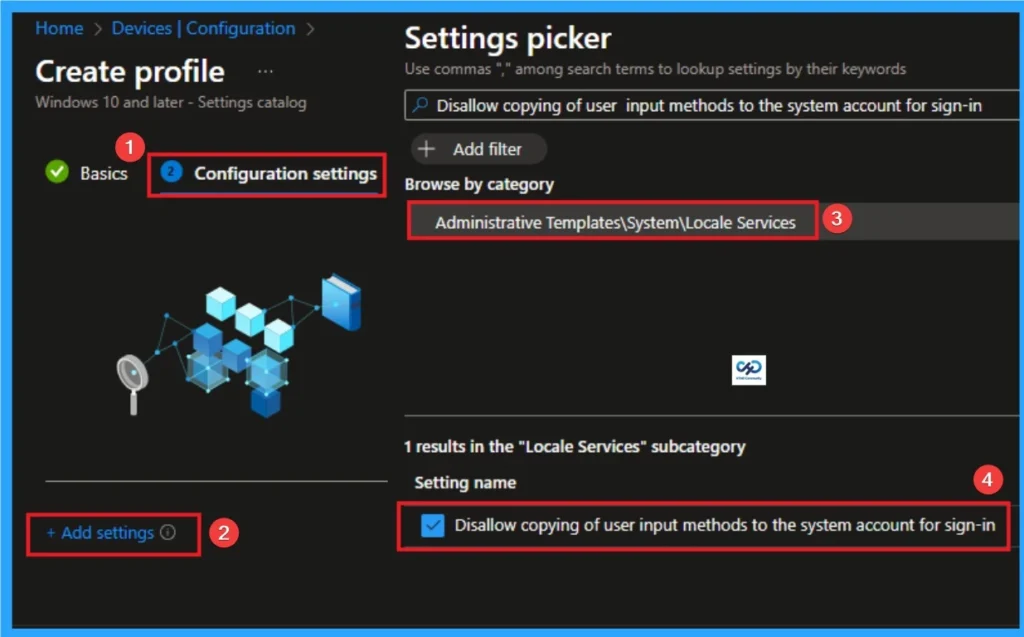 Control Sign-in Input Methods to Login Screen for Standardize the Windows Sign-In Experience using Intune - Fig.4