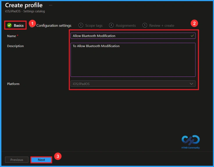 Controlling Bluetooth Access on Supervised iPhones and iPads using Intune 3 Controlling Bluetooth Access on Supervised iPhones and iPads using Intune - Fig.2