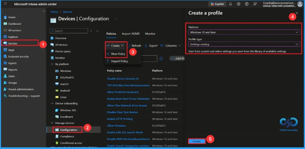 Controlling LPT Port Redirection in Remote Desktop using Intune 2 Controlling LPT Port Redirection in Remote Desktop using Intune - Fig.1
