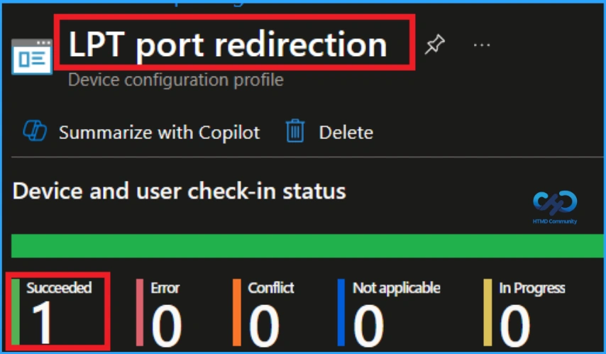 Controlling LPT Port Redirection in Remote Desktop using Intune 10 Controlling LPT Port Redirection in Remote Desktop using Intune - Fig.9
