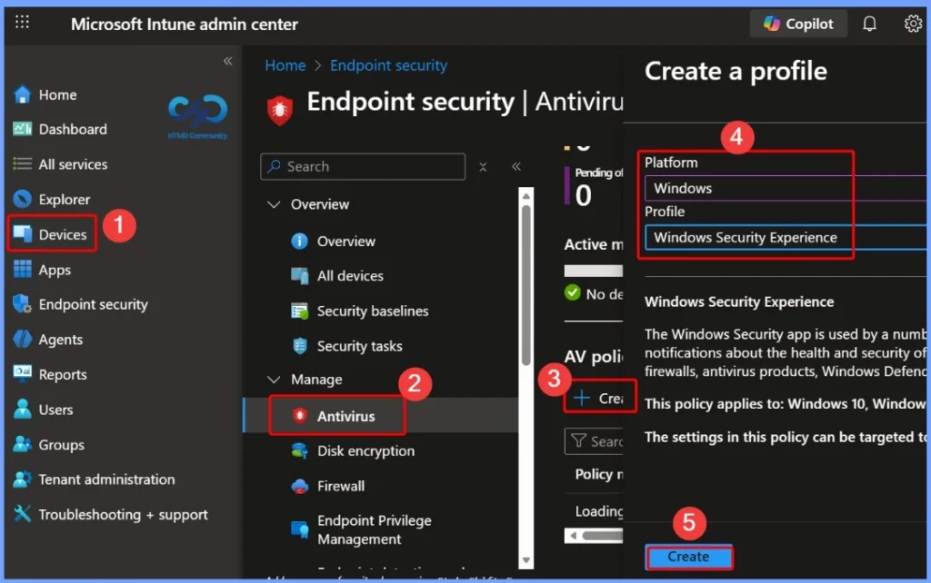 How to Control Device Security Area Visibility in Windows Security using Intune Policy - Fig.1